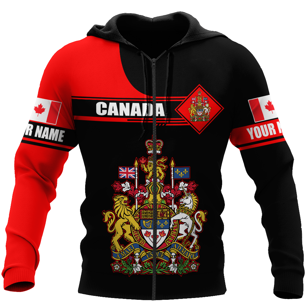 Custom Name XT Canada Day 3D Printed shirts