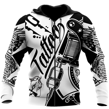 3D All Over Printed Tattoo Day Unisex Shirts Custom Name XT