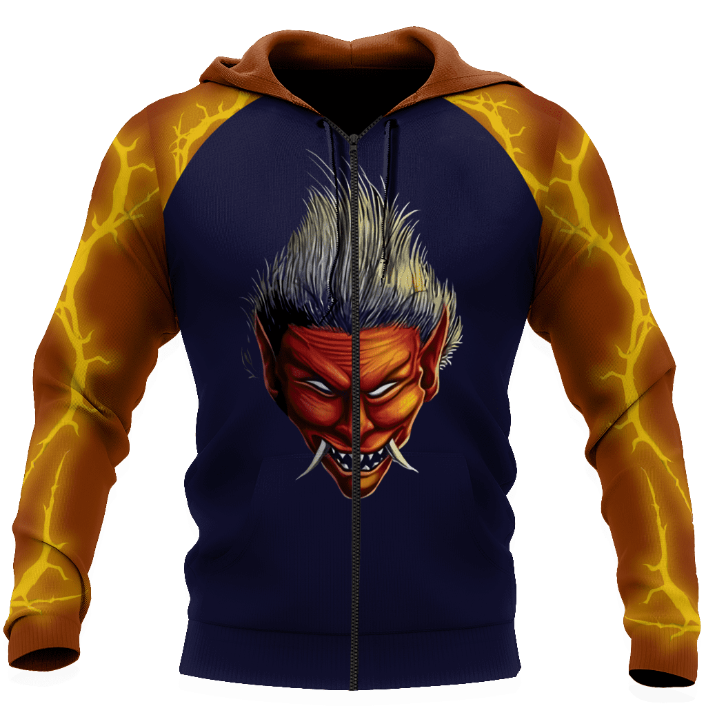 Japan Mythology Raijin 3D All Over Printed Unisex Shirts