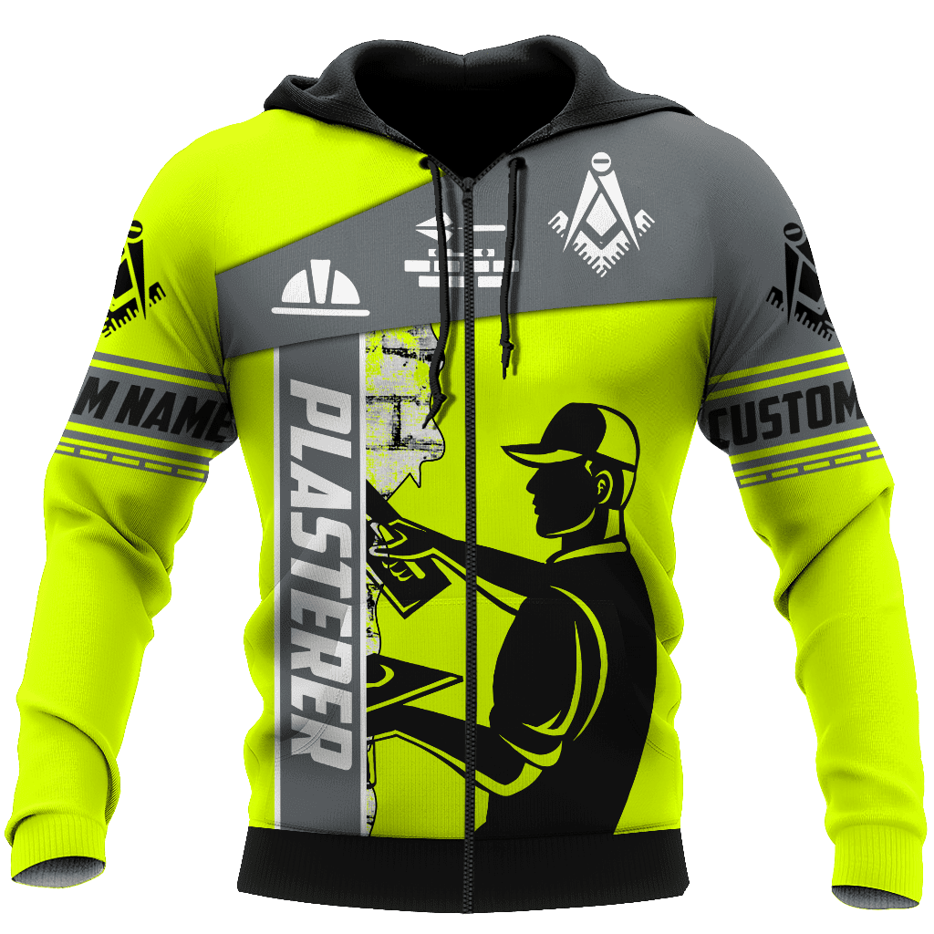 Personalized Name XT Plasterer 3D Printed Clothes HHT27032102