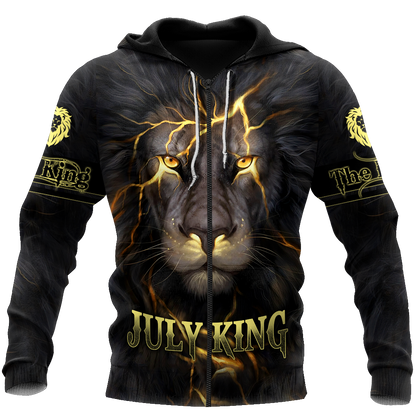 July Lion 3D All Over Printed Unisex Shirts Pi21012107