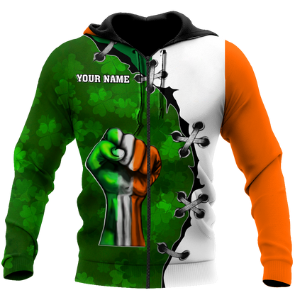 3D All Over Printed Irish Pride- St Patrick Day Unisex Shirts Custom Name XT MH17022103