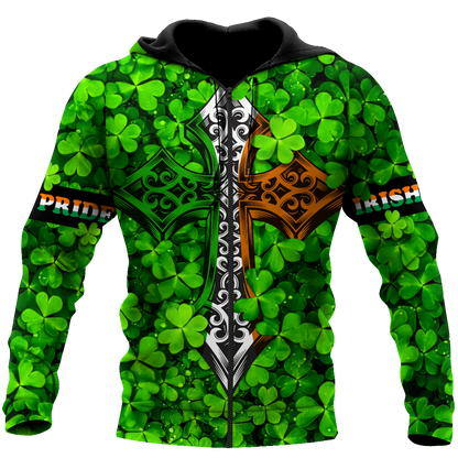 3D All Over Printed  Irish   St Patrick Day Unisex Shirts SN07022101 Custom Name XT