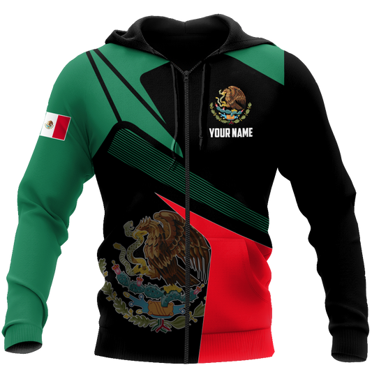 Personalized Mexico 3D All Over Printed Hoodie NTN10052104