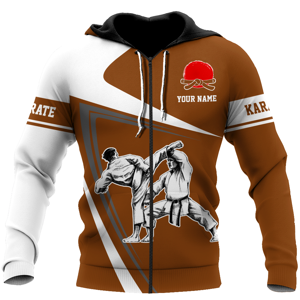 Customize Name Karate Hoodie For Men And Women MH08032104.S5