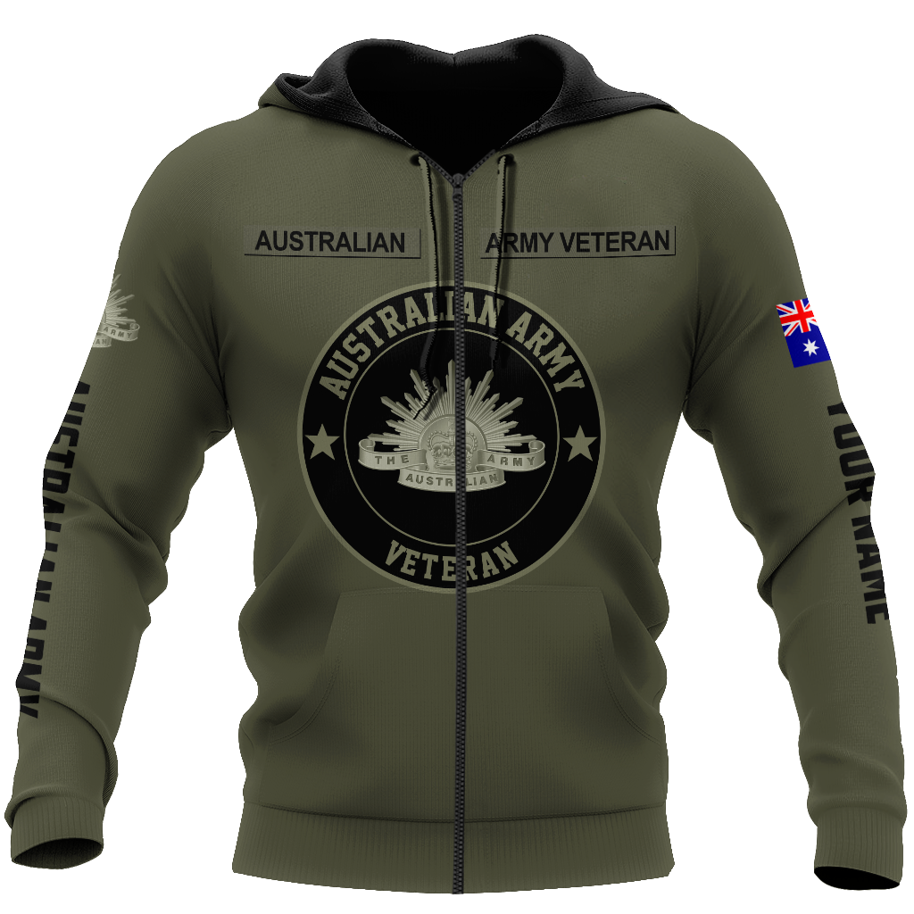 Personalized Name XT Australian Army Pullover 3D All Over Printed Shirts DA10032102