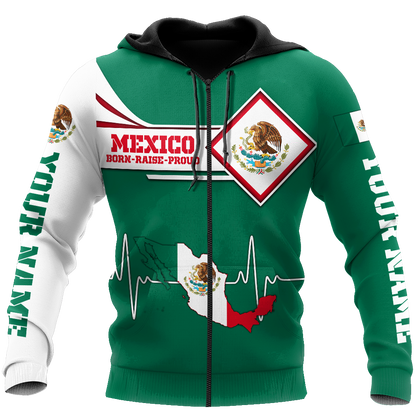Personalized Mexican Pride Unisex Hoodie