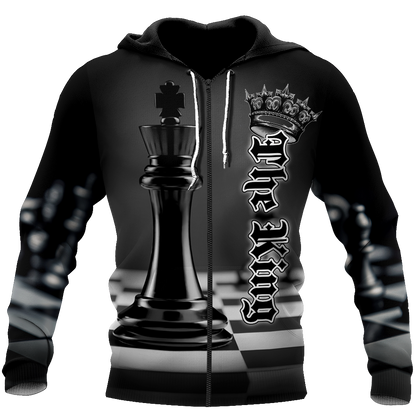 3D All Over Printed Chess Lovers- Black King Unisex Shirts PD07022101 XT