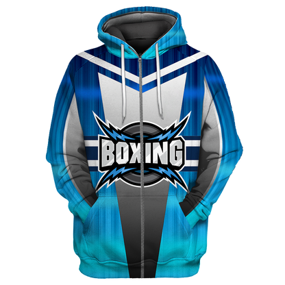 Boxing 3D All Over Printed Unisex Shirts