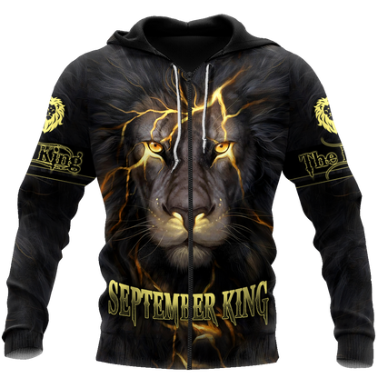 September Lion 3D All Over Printed Shirts Pi21012109