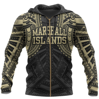 Marshall Islands Spirit Hoodie NVD1183-Apparel-Amazing Hoodie-Zip Hoodie-S-Vibe Cosy™