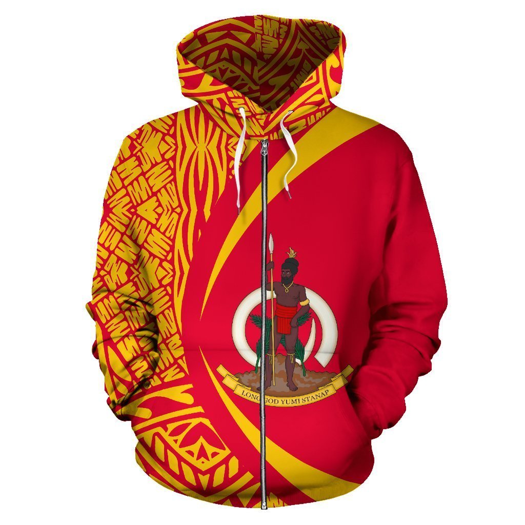 Vanuatu Polynesian Hoodie - CIRCLE STYLE NVD1189-Apparel-Dung Van-Zip Hoodie-S-Vibe Cosy™