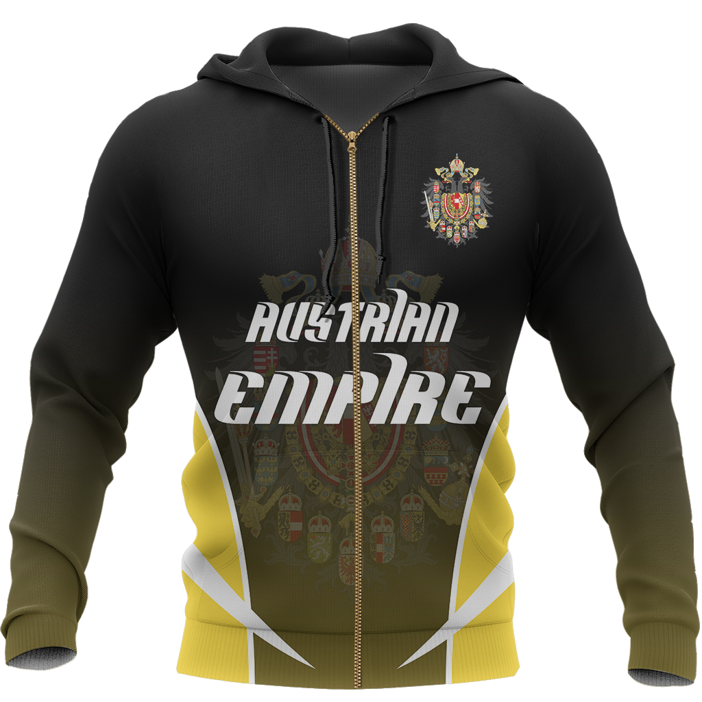 Austrian Empire Active Special Hoodie NVD1273-Apparel-Dung Van-Zipped Hoodie-S-Vibe Cosy™