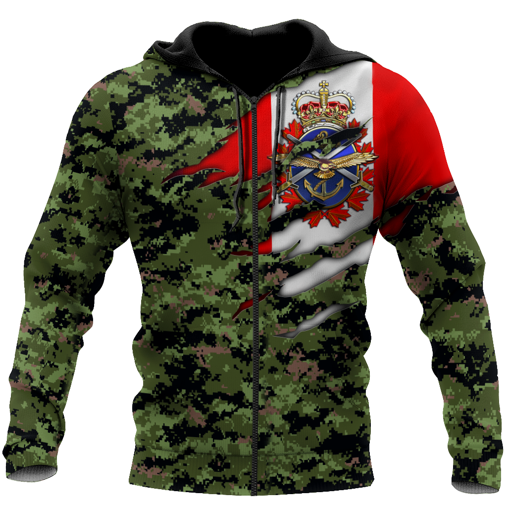 Canadian Veteran - Jesus 3D All Over Printed Shirts PD06032103