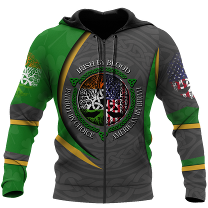 Irish Saint Patrick's Day 3D Printed Unisex Shirts TN
