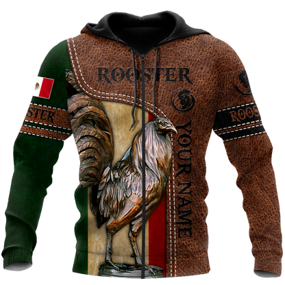 Personalized Mexican Rooster 3D Printed Unisex Shirts TNA08052102