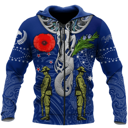 Premium Anzac Day Lest We Forget 3D All Over Printed Unisex