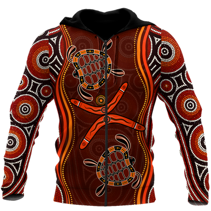 Aboriginal Naidoc Week Heal the Turtle 3D print shirts