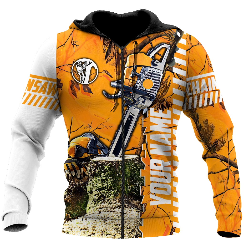 Customize Name Chainsaw 3D All Over Printed Unisex Shirts