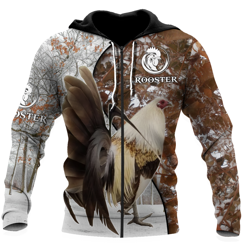 Premium Rooster 3D Printed Unisex Shirts