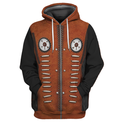 Native American 3D All Over Printed Unisex Shirts