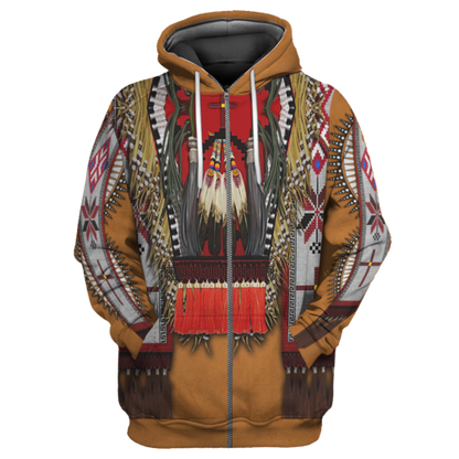 Native American 3D All Over Printed Unisex Shirts