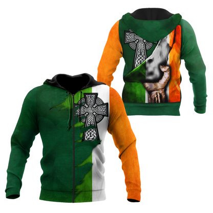 Irish 3D All Over Printed Shirts For Men and Women