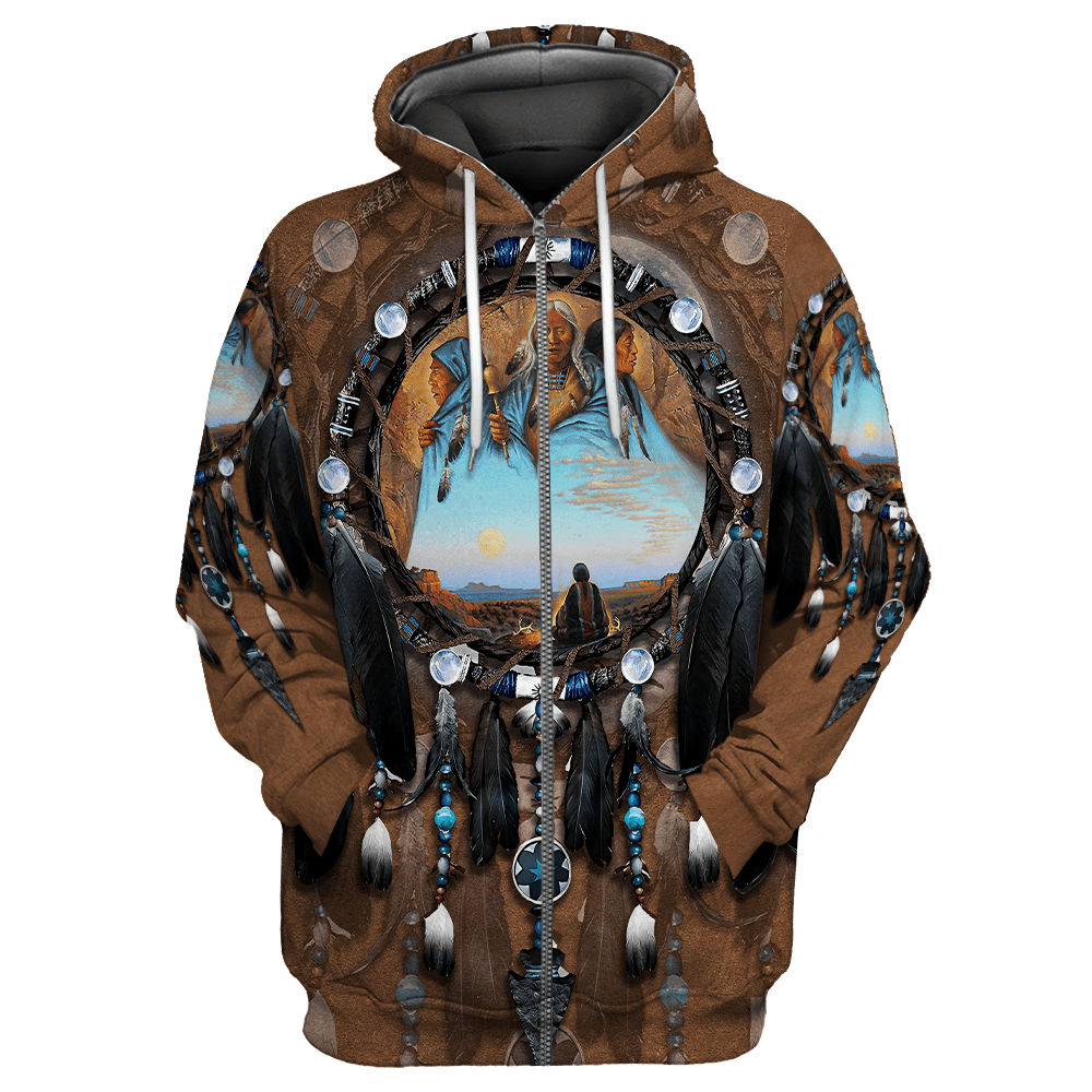 Native American 3D All Over Printed Unisex Shirts