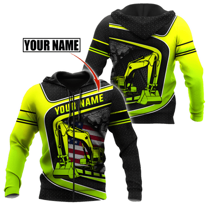 Custom Name XT Excavator Shirts Pi29052101