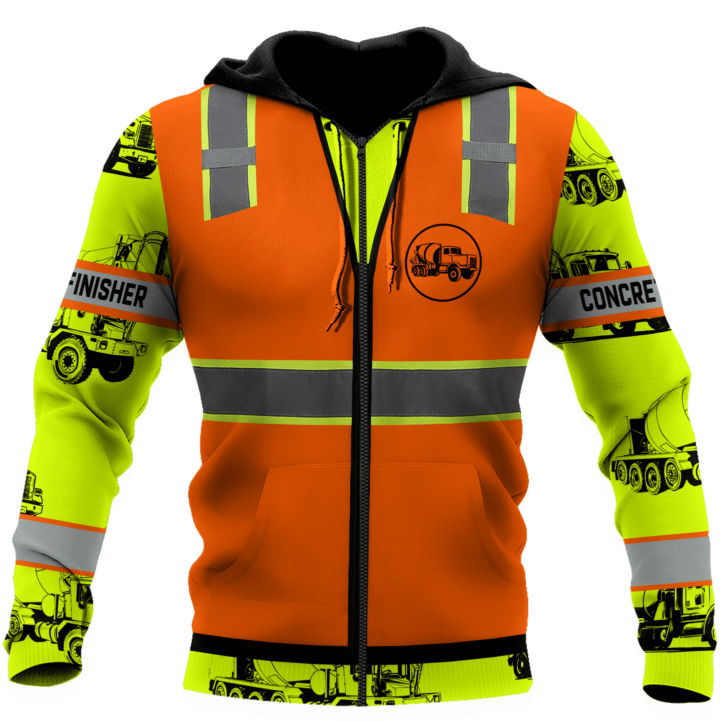Concrete Finisher Dad Safety 3D printed shirts
