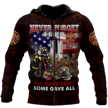 Firefighter Hoodie For Men And Women