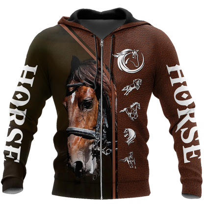 Premium Love Horse 3D All Over Printed Unisex Shirts DD08032105