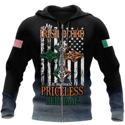 3D All Over Printed  Irish   St Patrick Day Unisex Shirts  VP20022104 Custom Name XT