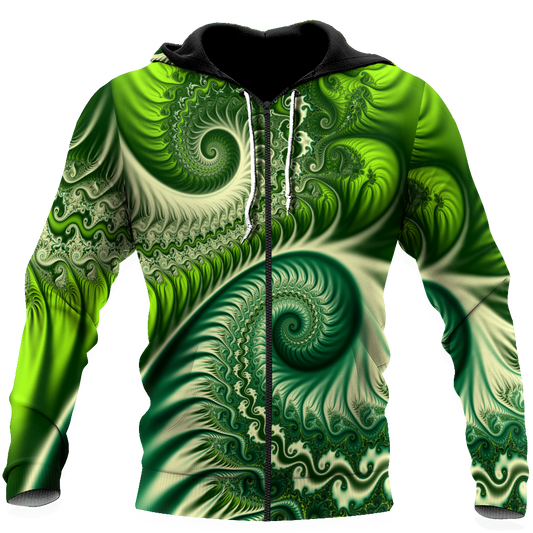 Premium Koru Fern 3D All Over Printed Unisex Shirts