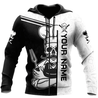 Custom Name Master Chef 3D All Over Printed Unisex Shirts