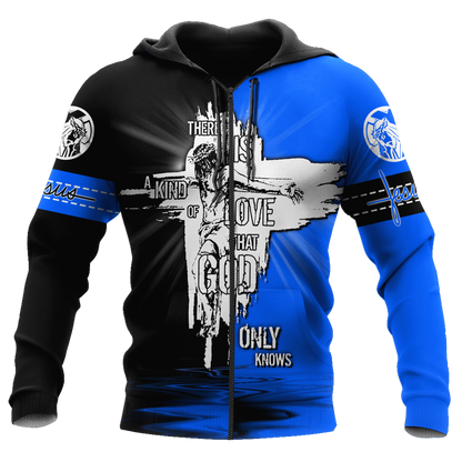 Jesus-There Is  A Kind Of Love That God Only Knows Jesus 3D All Over Printed Shirts