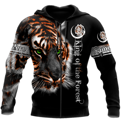 Personalized Name Tiger 3D All Over Printed Unisex Shirts