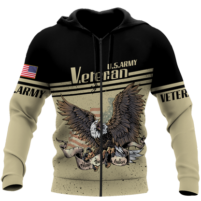 US Army Veteran EagleHonor the fallen Polo Shirt