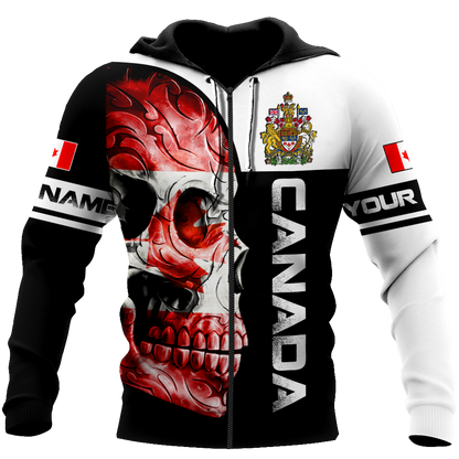 Personalized Name XT Canadian Veteran Army 3D Printed Shirts SN01042102