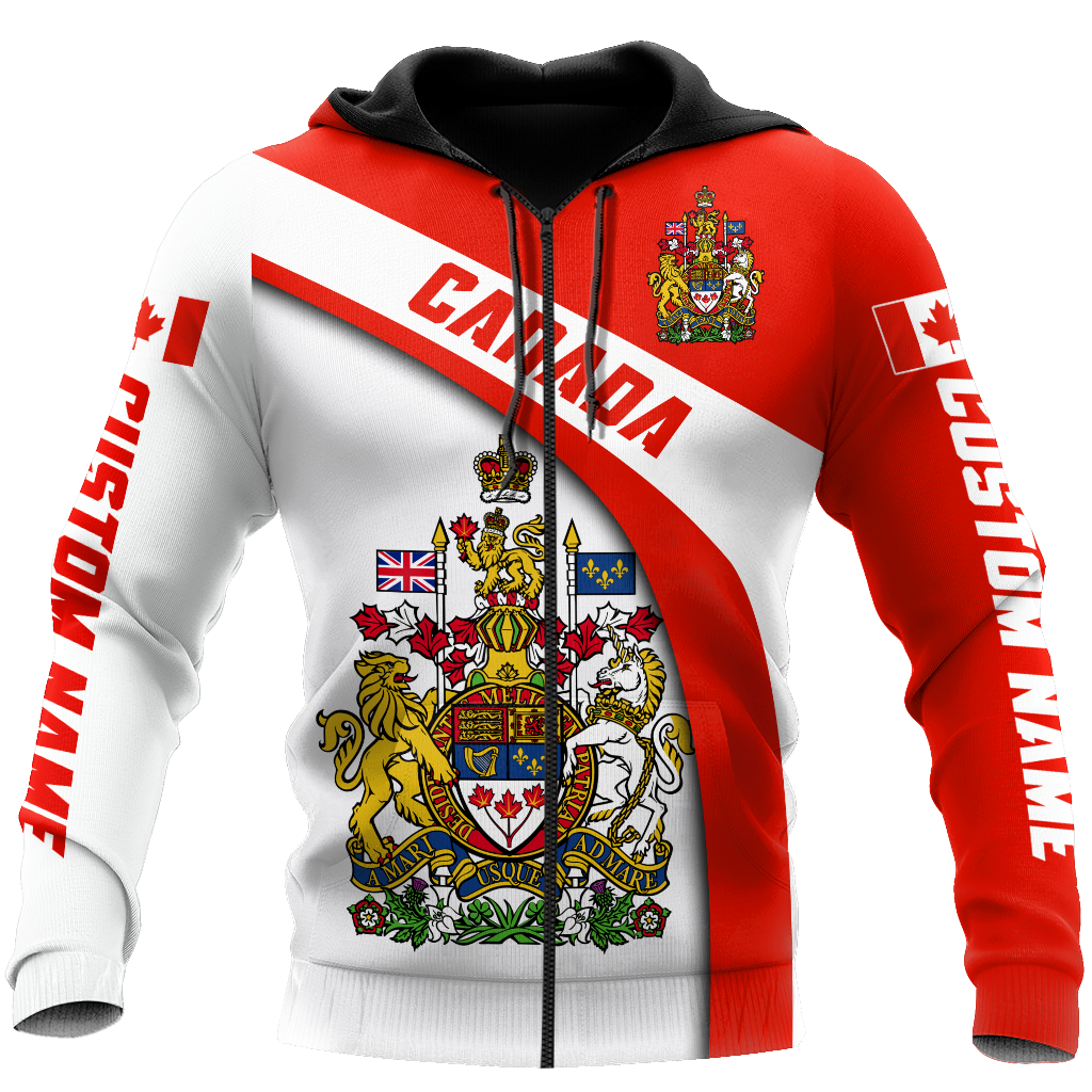 Custom Name XT Canada Day 3D Printed Shirts TNA26052103