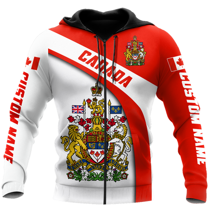Custom Name XT Canada Day 3D Printed Shirts TNA26052103