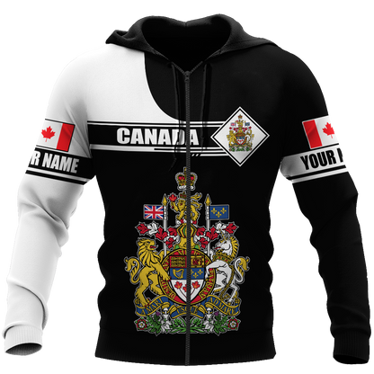 Custom Name XT Canada Day 3D Printed shirts