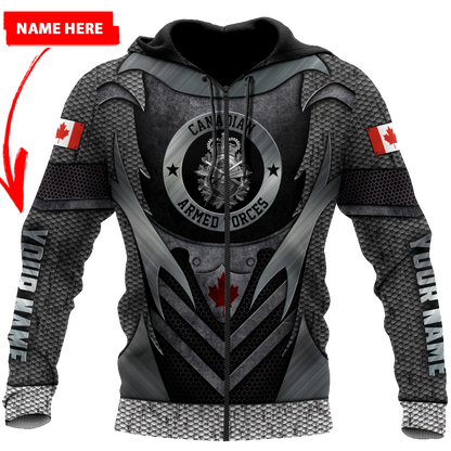 Personalized Name XT Canadian Armed Forces 3D Printed Clothes PD30032102