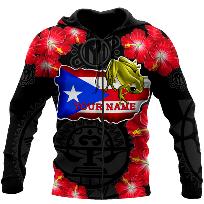 Customize Name Puerto Rico Hoodie For Men And Women SN17042101.S2