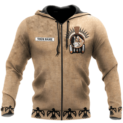 Custom Name Native American 3D All Over Printed Unisex Shirts
