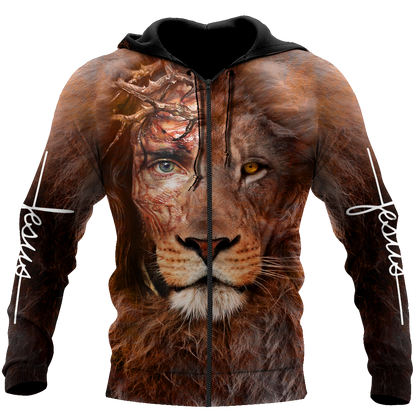 Premium Unisex Hoodie 3D All Over Printed Easter Day Christian Jesus Custom Name No27 ML