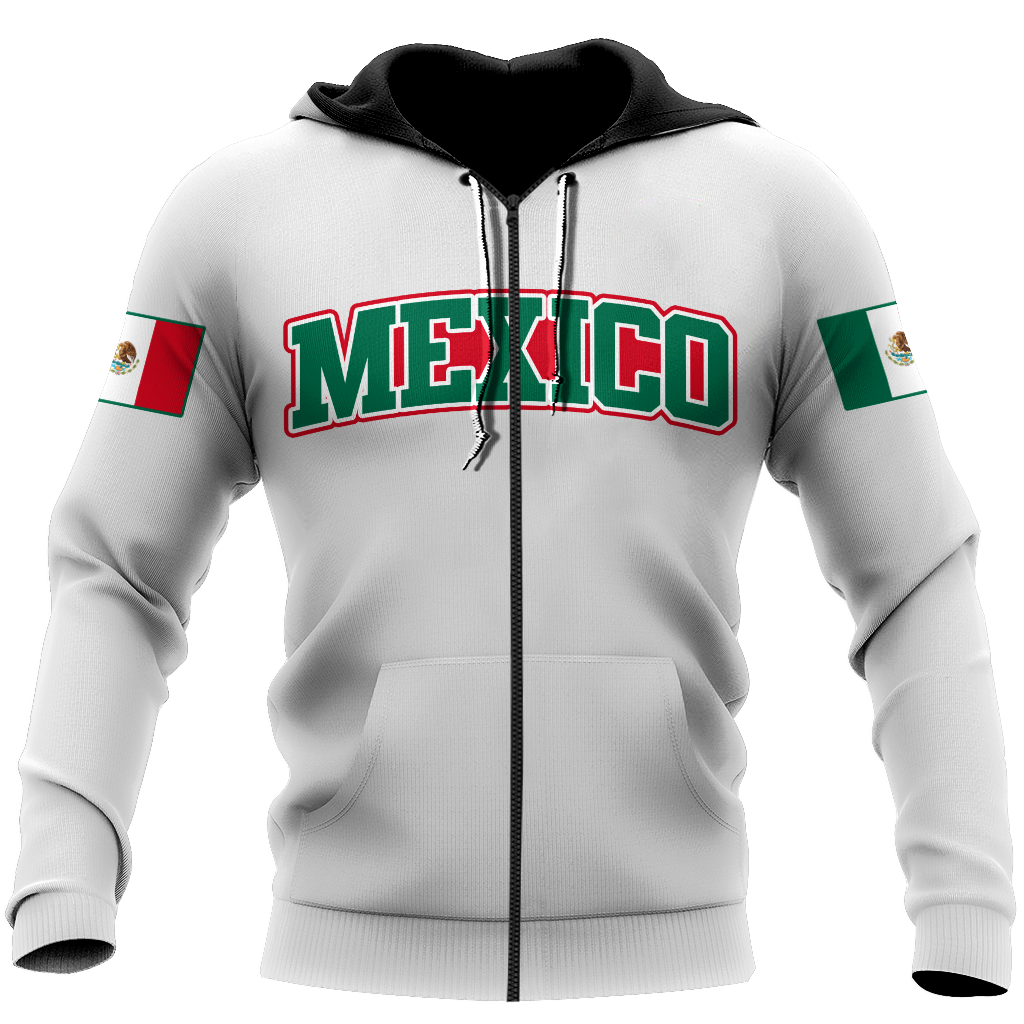 Persionalized name Mexico 3D All Over Printed Unisex Hoodie MH03052101