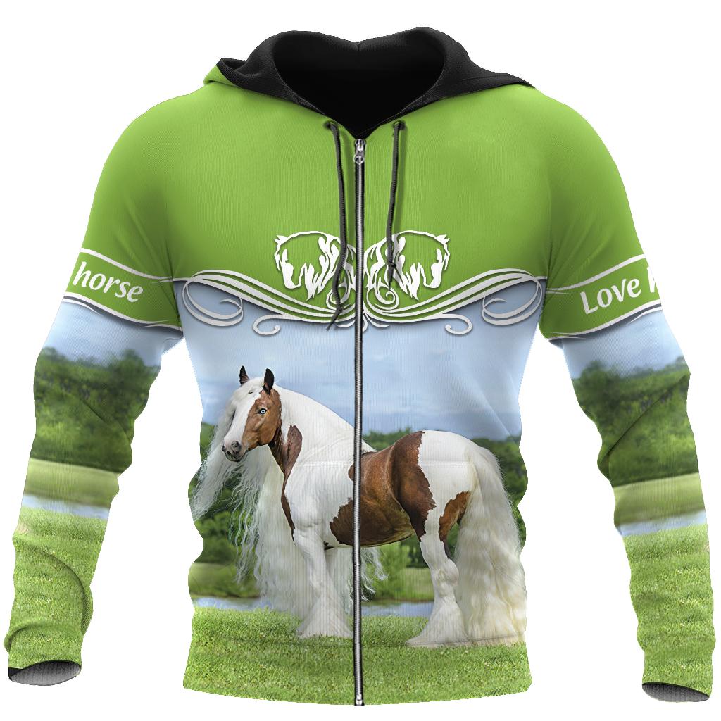 Premium Love Horse 3D All Over Printed Unisex Shirts VP06032102