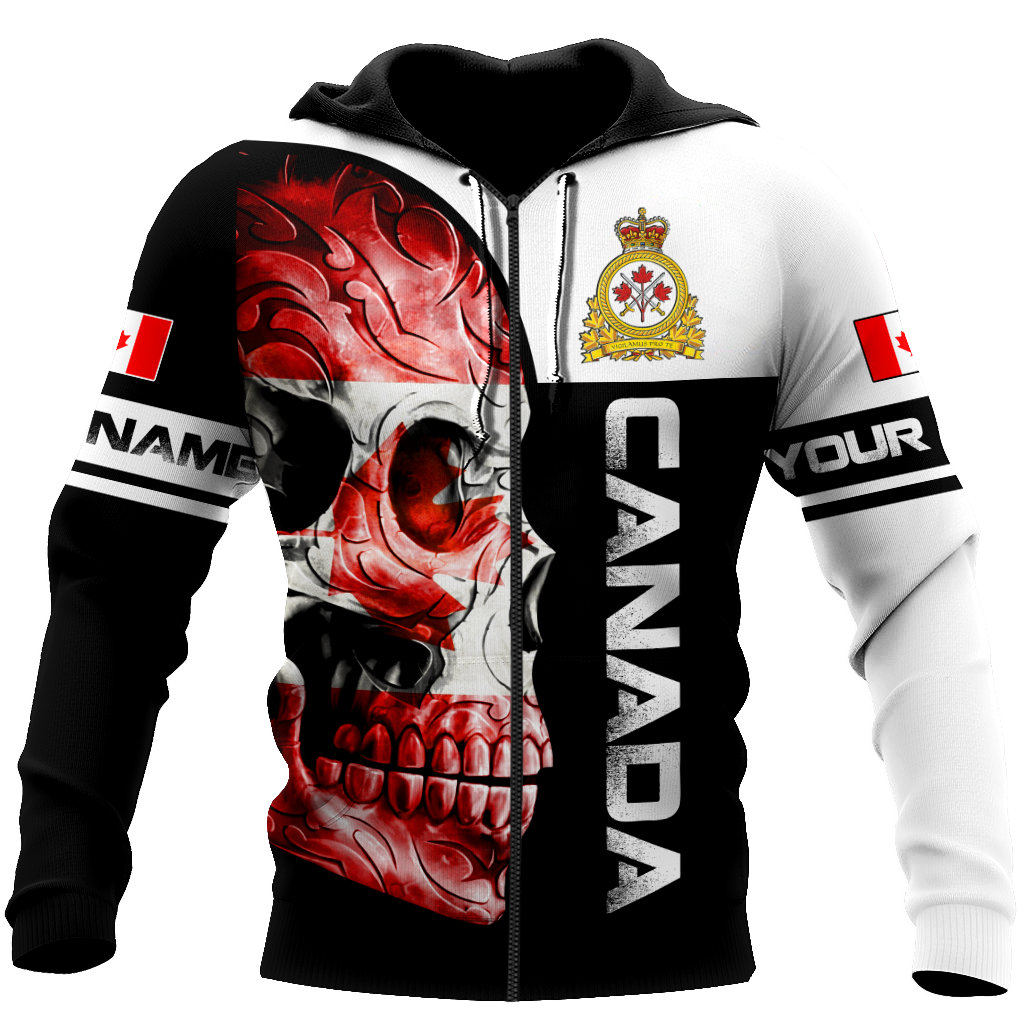 Personalized Name XT Canadian Veteran Army 3D Printed Shirts SN31032104