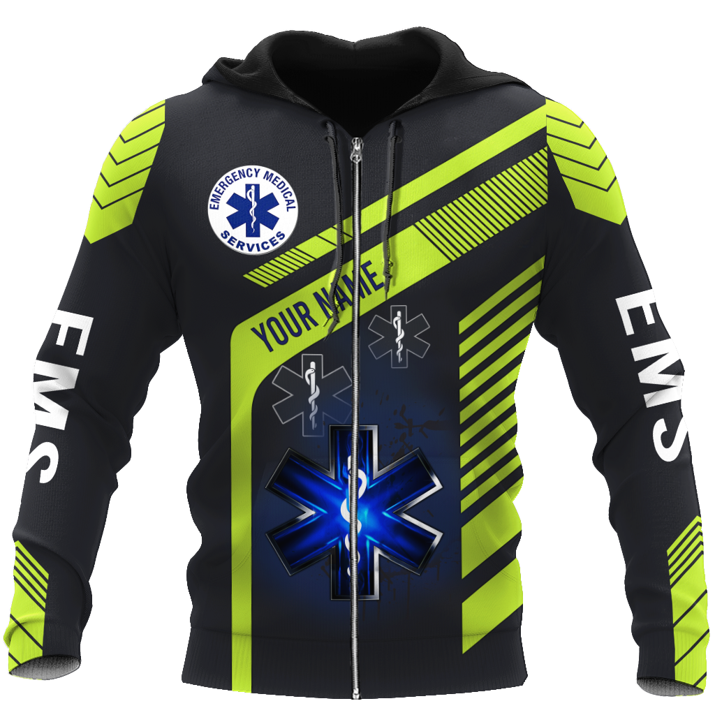 Personalized Name EMS 3D All Over Printed Unisex Shirts Ver 1